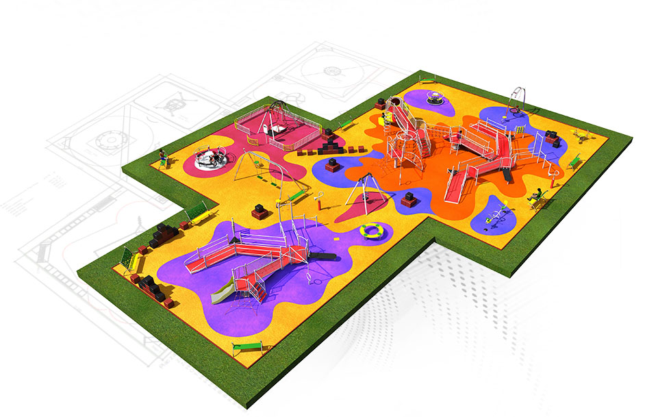 Progetto INTEGRADO 5 – playground composto da 21 dispositivi